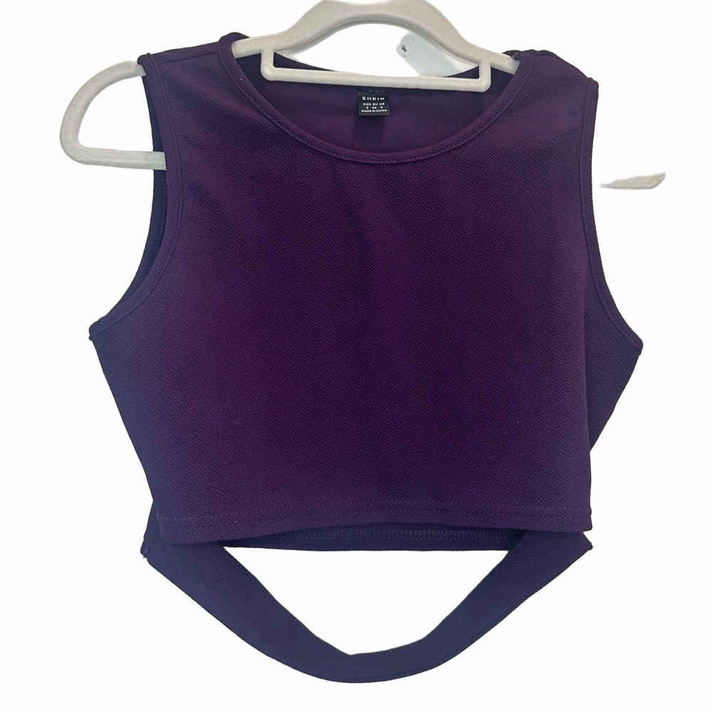 SHEIN Purple Top & Skort Set Size Small